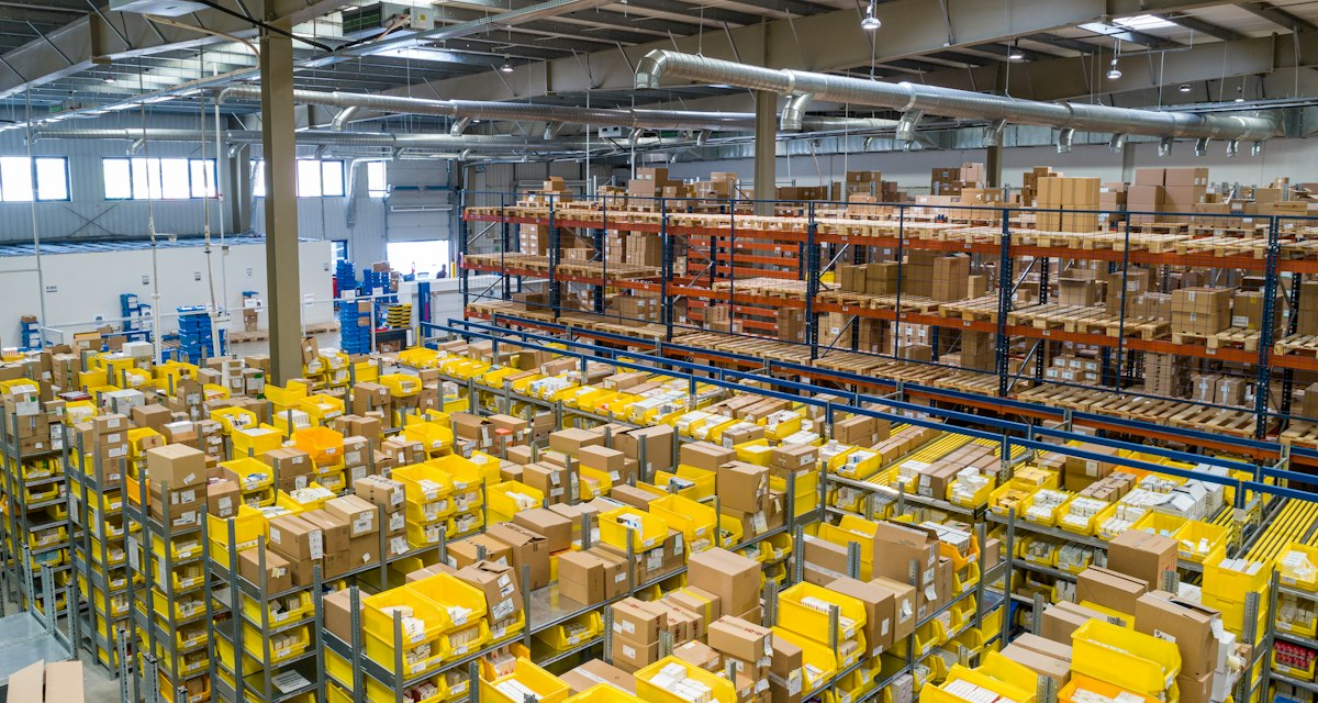 Materialbereitstellung in der Fertigung